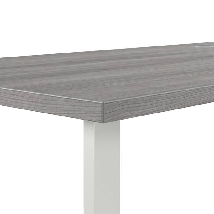 Hustle 60W x 30D L Shaped Computer Desk with Metal Legs