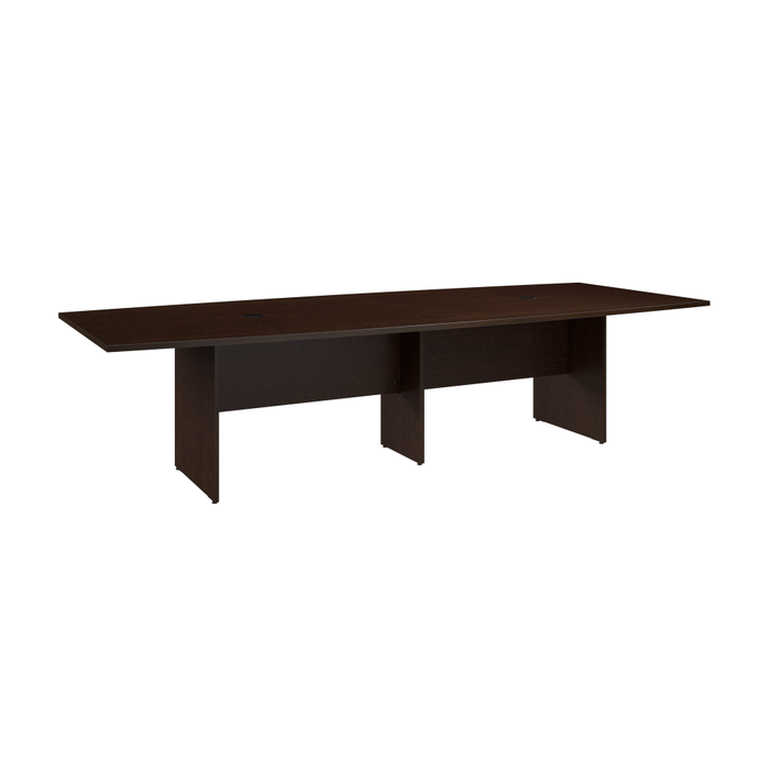 120-inch Office Conference Table with Wood Base