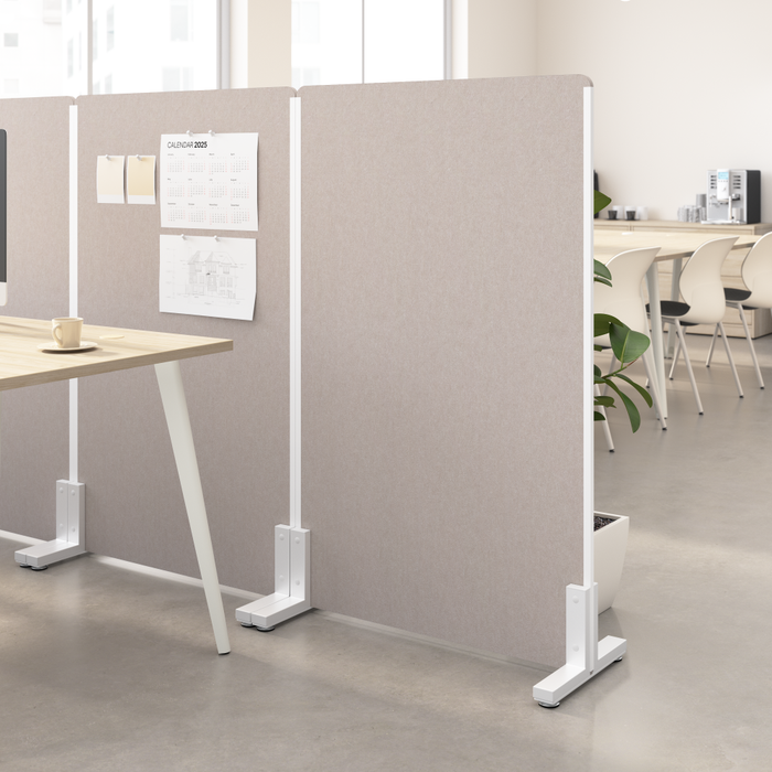34W x 55H Freestanding Privacy Screen