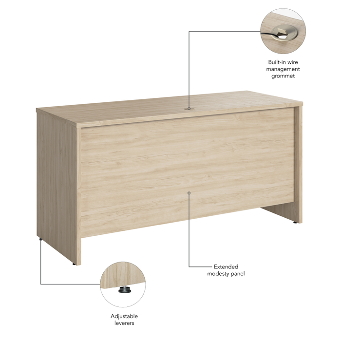 Studio C 60W x 24D Credenza Desk