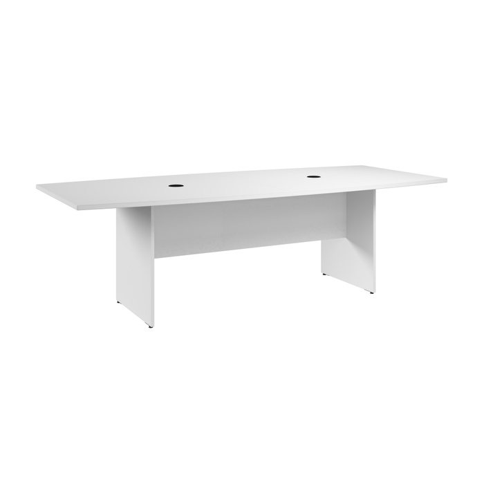 96-inch Office Conference Table with Wood Base