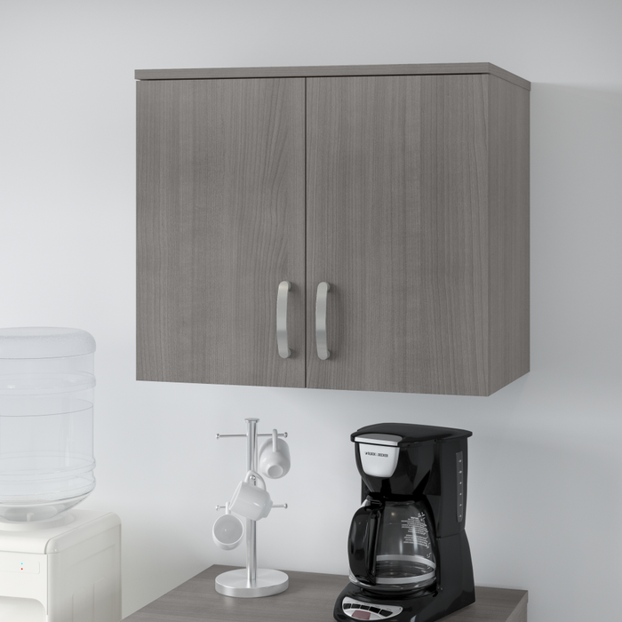 Universal Wall Cabinet with Doors and Shelves
