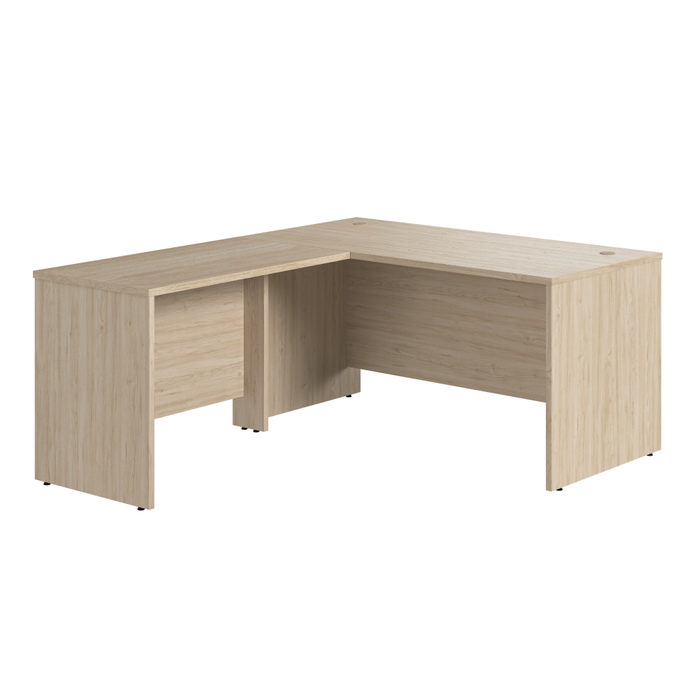 Studio C 60W x 30D L Shaped Desk with 42W Return