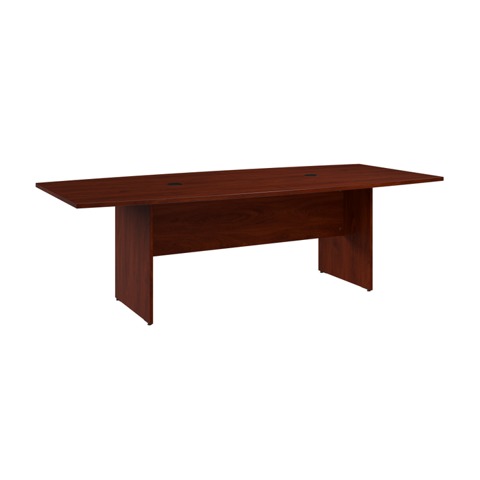 96-inch Office Conference Table with Wood Base