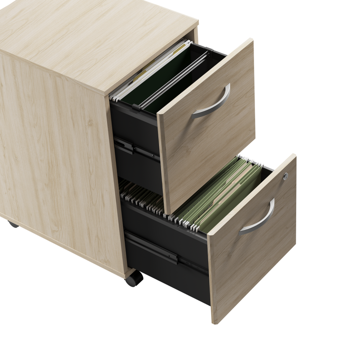 Studio C 2 Drawer Mobile File Cabinet