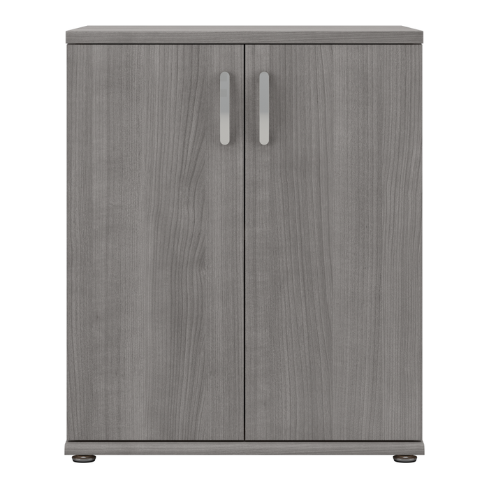 Universal Floor Storage Cabinet with Doors and Shelves