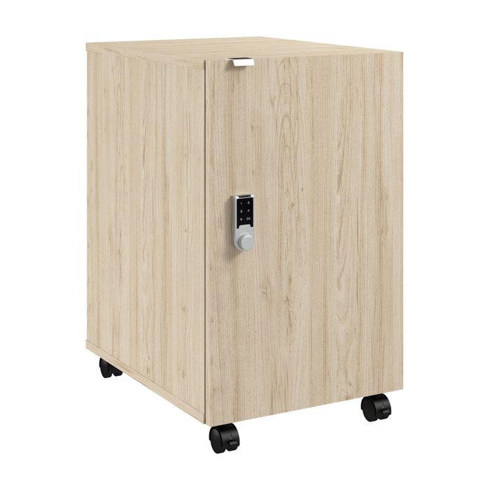 Assure Mobile File Cabinet with Drawer, Door, and Keypad Lock