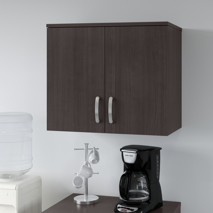 Universal Wall Cabinet with Doors and Shelves