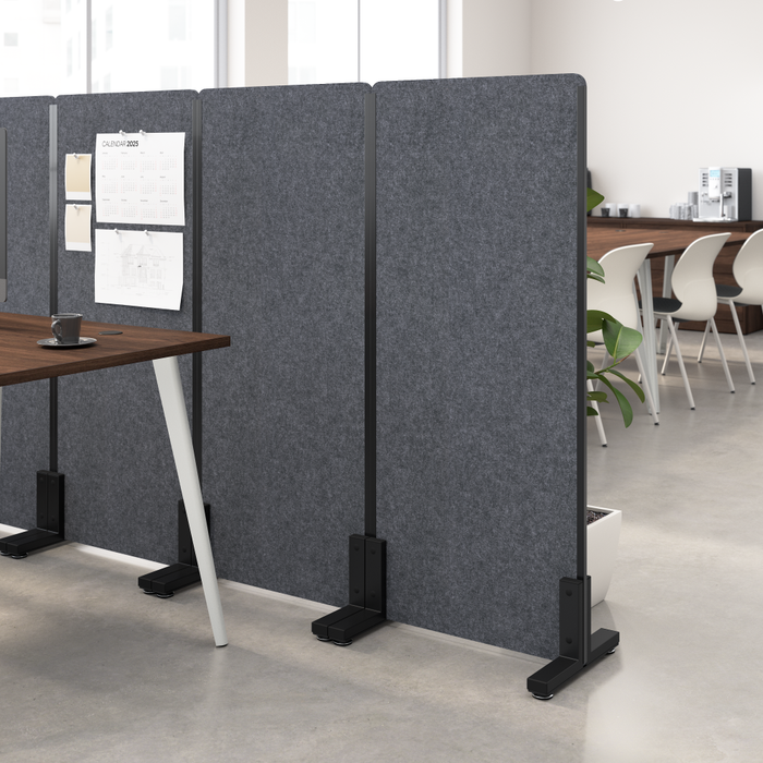 24W x 55H Freestanding Privacy Screen