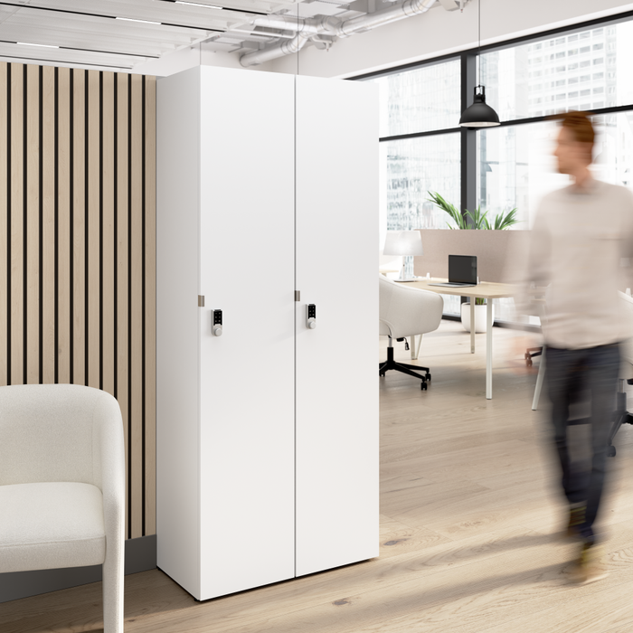 Assure Single Tier 2 Door Storage Locker with Keypad Locks