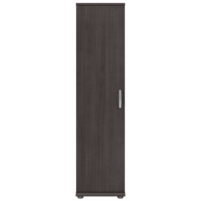 Universal Tall Narrow Storage Cabinet with Door and Shelves