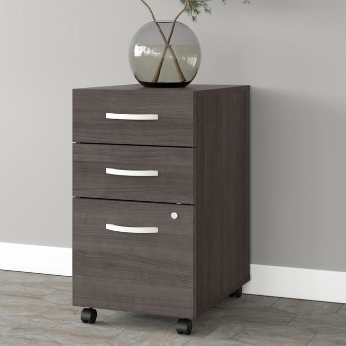 Studio A 3 Drawer Mobile File Cabinet - Assembled