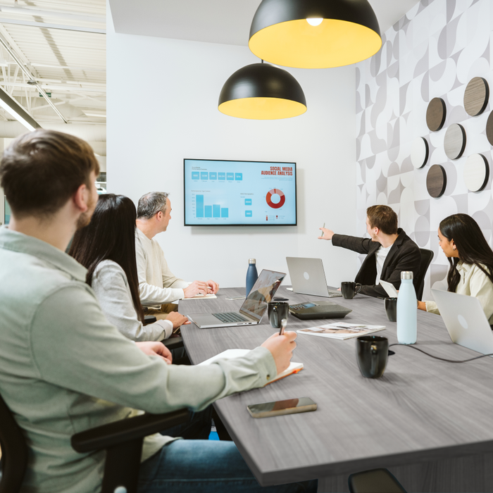 120-inch Office Conference Table with Wood Base