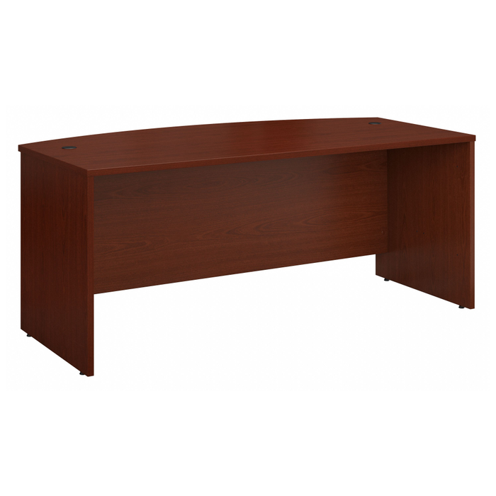 Series C 72W x 36D Bow Front Desk