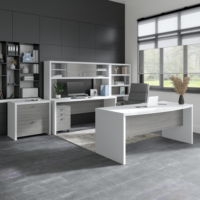 Echo 60W Bow Front Desk