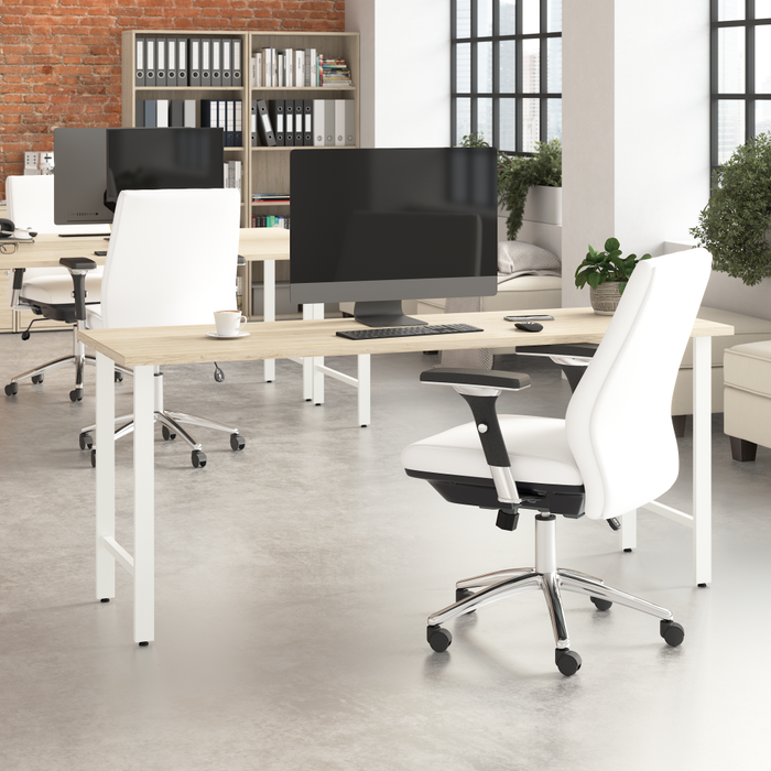Hustle 72W x 24D Computer Desk with Metal Legs