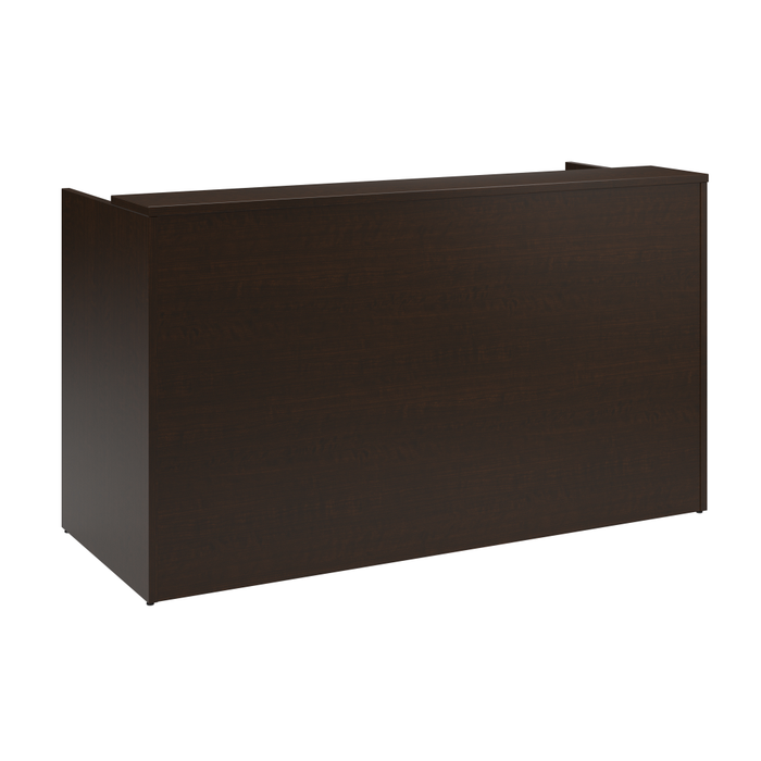 Arrive 72W x 30D Reception Desk with Shelf and Mobile File Cabinet