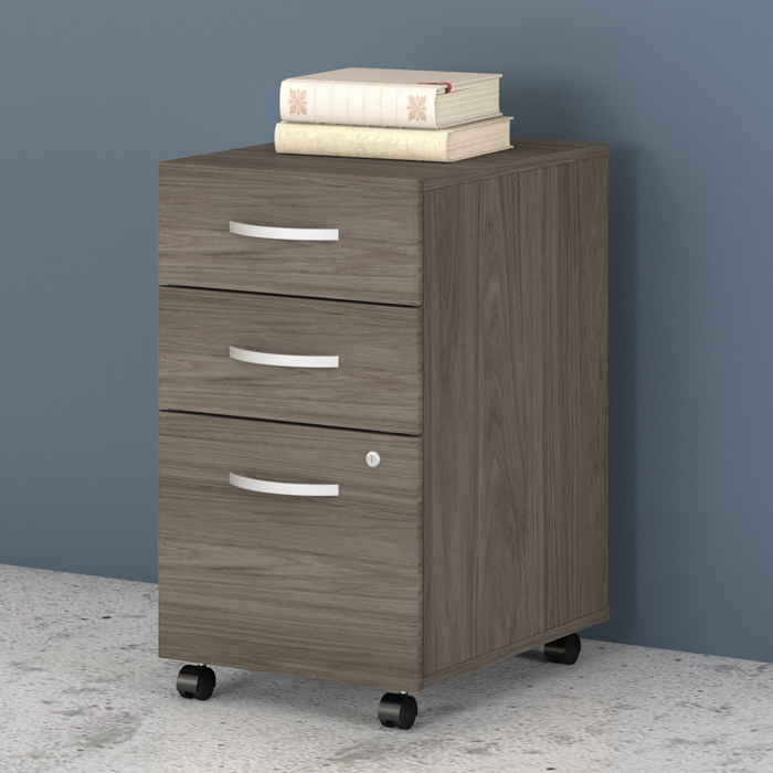 Studio C 3 Drawer Mobile File Cabinet