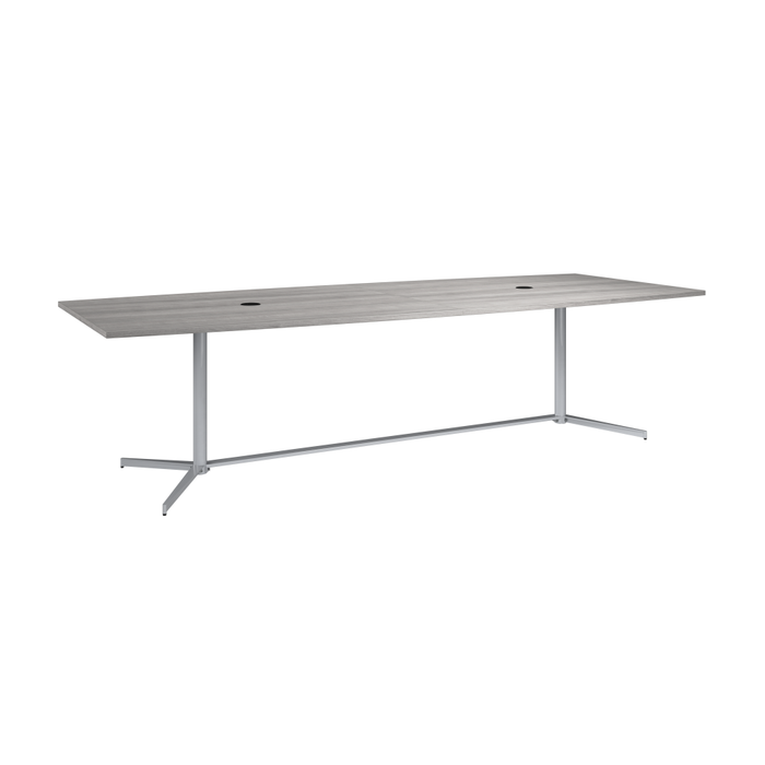 120-inch Office Conference Table with Metal Base