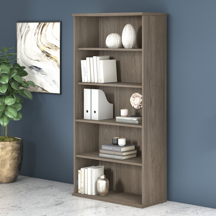 Studio C Tall 5 Shelf Bookcase