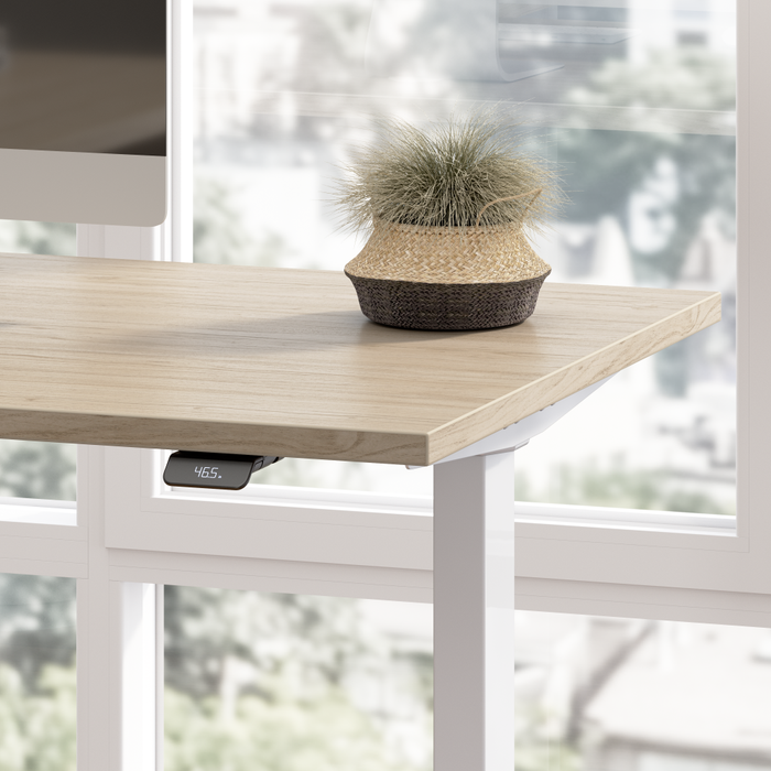 Move 60 Series 60W Height Adjustable L Shaped Standing Desk