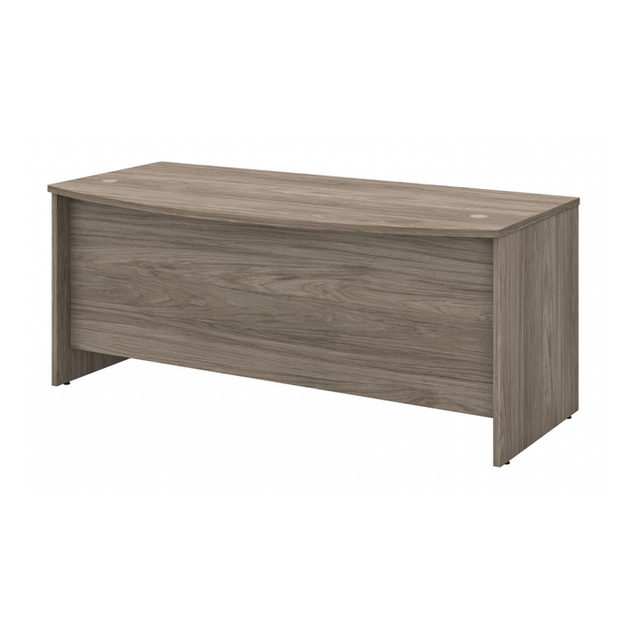 Studio C 72W x 36D Bow Front Desk
