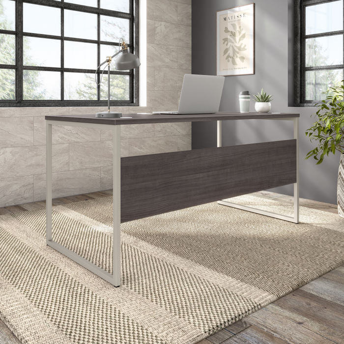 Hybrid 60W x 30D Computer Table Desk with Metal Legs