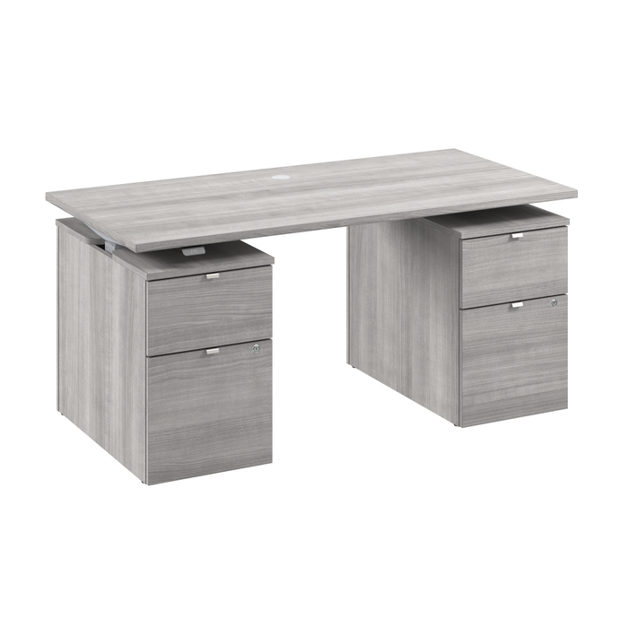 Stratus 60W x 30D Electric Height Adjustable Standing Desk with Drawers