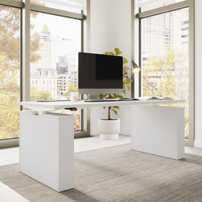 Stratus 72W x 30D Electric Height Adjustable Standing Desk