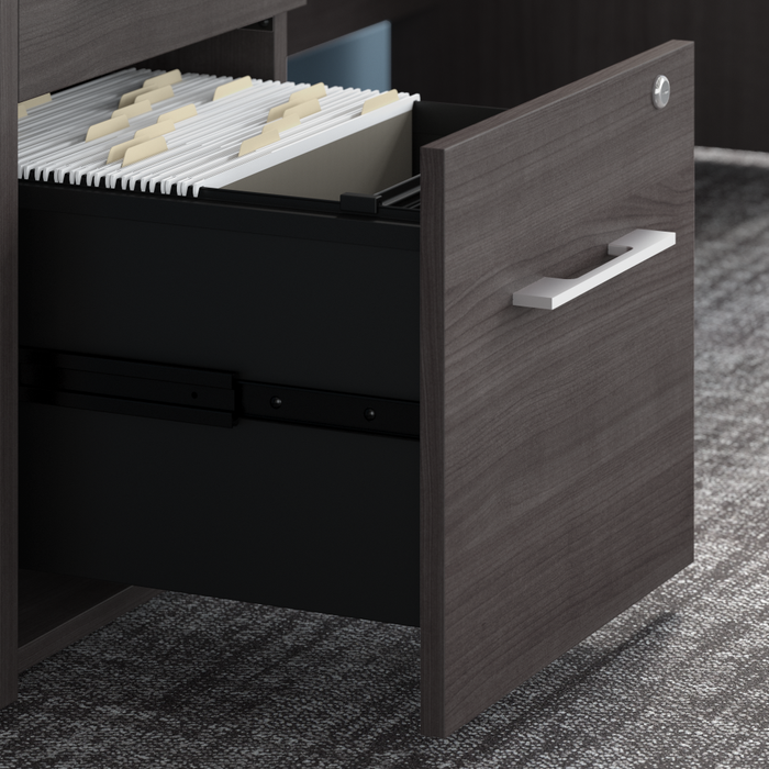Office 500 72W Height Adjustable U Shaped Executive Desk with Drawers