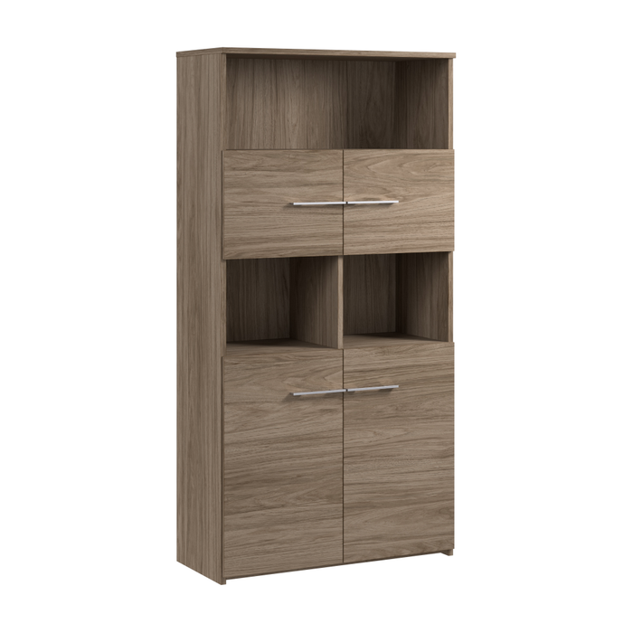 Office 500 5 Shelf Bookcase with Doors