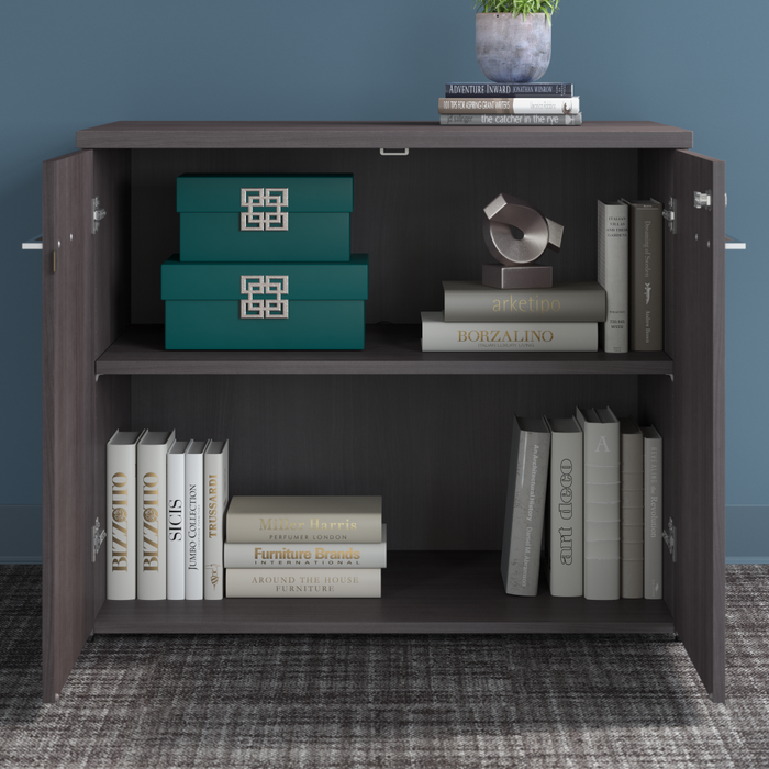 Office 500 36W Storage Cabinet with Doors - Assembled