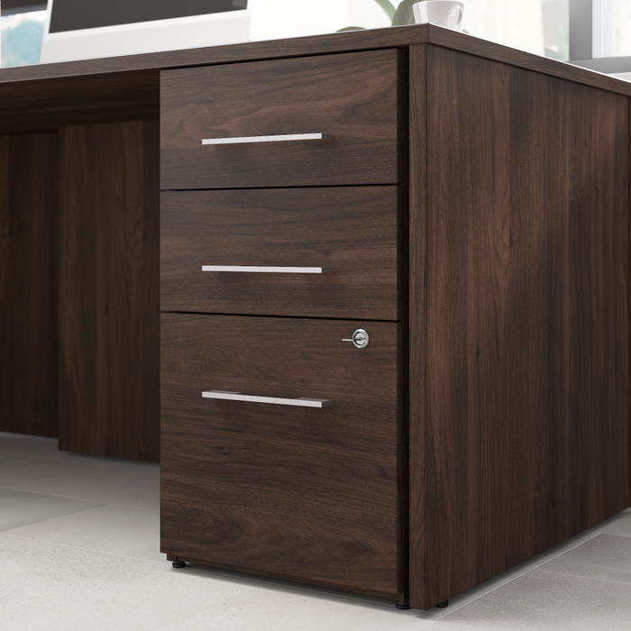 Office 500 16W 3 Drawer File Cabinet - Assembled