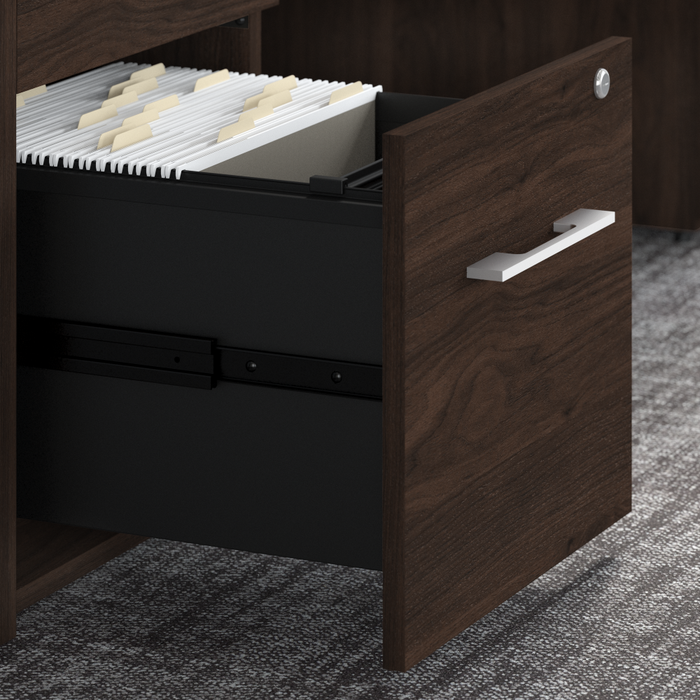 Office 500 72W L Shaped Executive Desk with Drawers