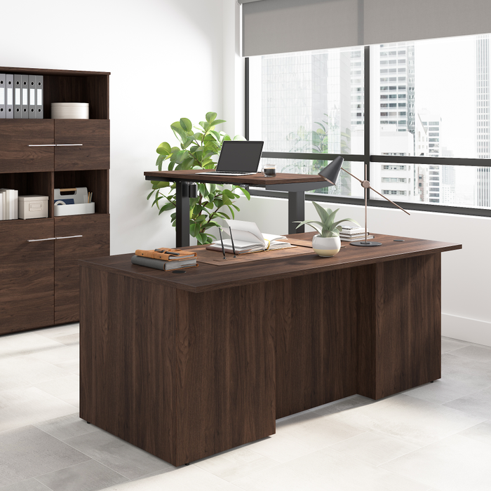 Office 500 5 Shelf Bookcase with Doors