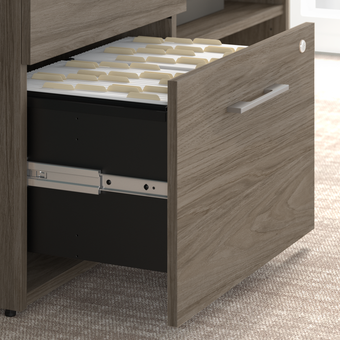 Office 500 36W 2 Drawer Lateral File Cabinet - Assembled