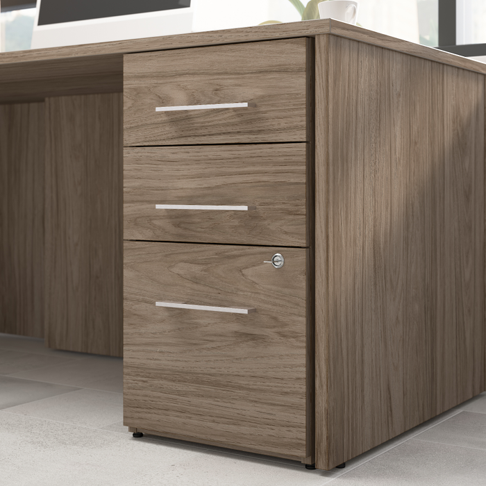 Office 500 16W 3 Drawer File Cabinet - Assembled