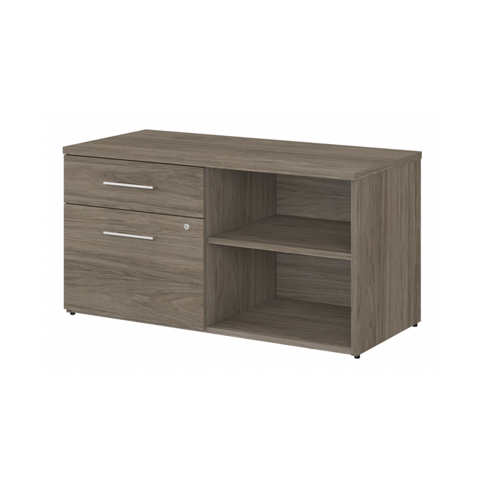 Office 500 Low Storage Cabinet with Drawers and Shelves