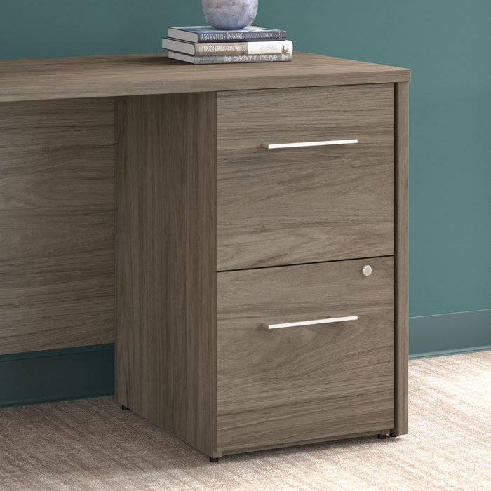 Office 500 16W 2 Drawer File Cabinet - Assembled