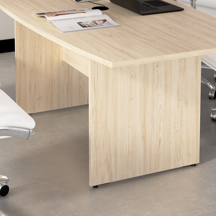 72-inch Office Conference Table with Wood Base