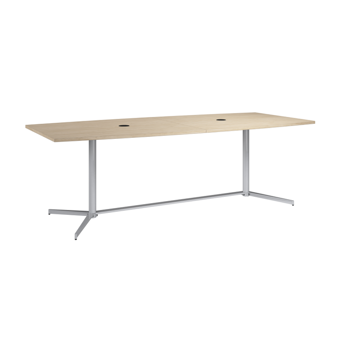 96-inch Office Conference Table with Metal Base