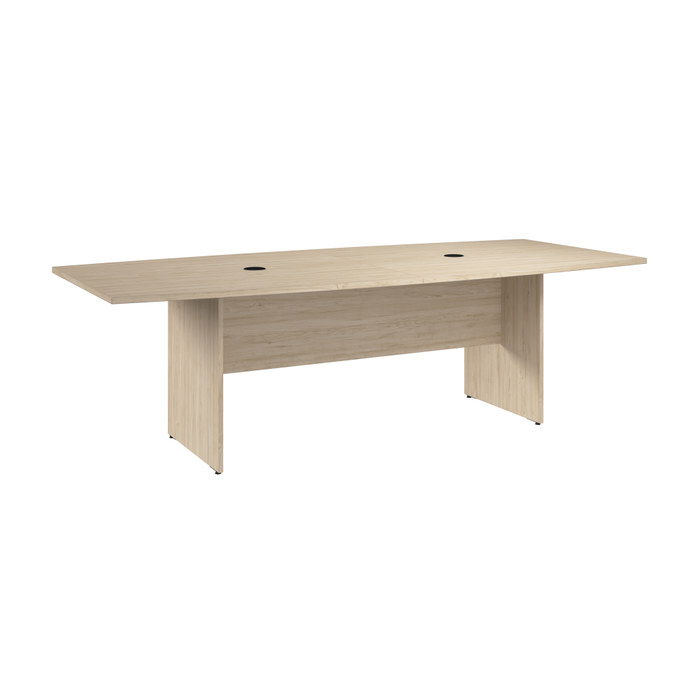 96-inch Office Conference Table with Wood Base