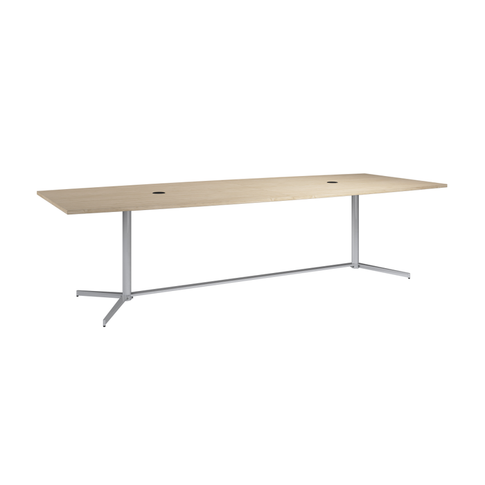 120-inch Office Conference Table with Metal Base