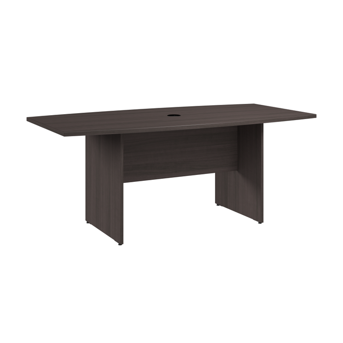 72-inch Office Conference Table with Wood Base