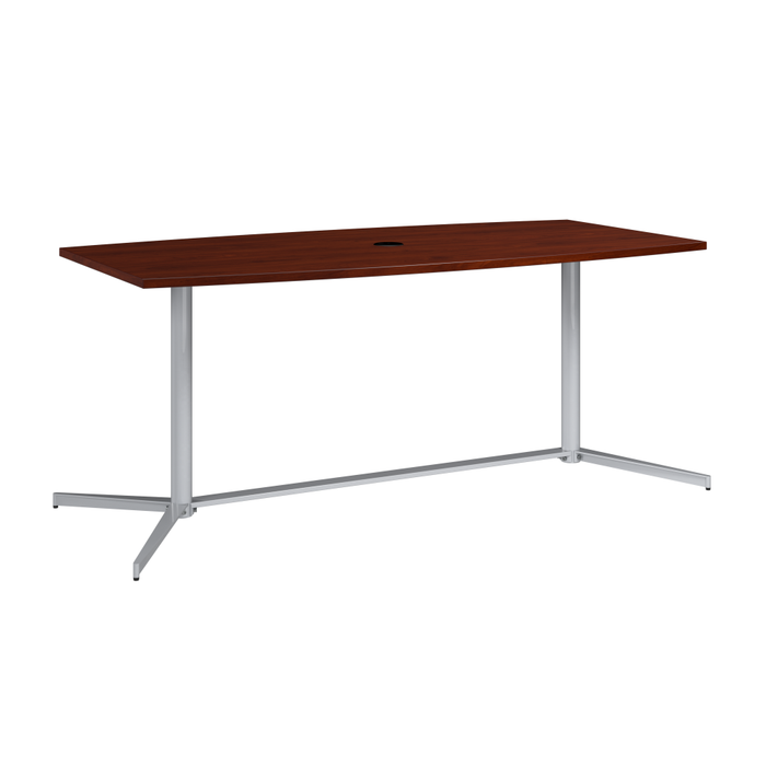 72-inch Office Conference Table with Metal Base