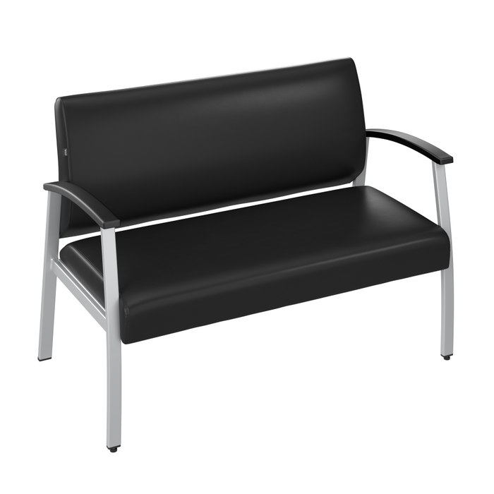 Arrive Waiting Room Loveseat with Arms