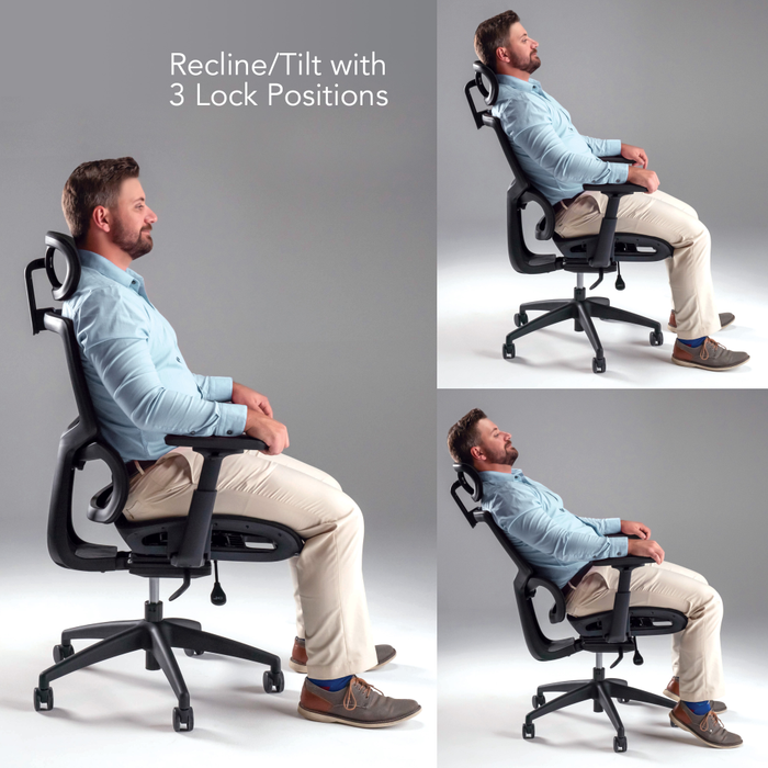 Align High Back Ergonomic Office Chair with Lumbar Support