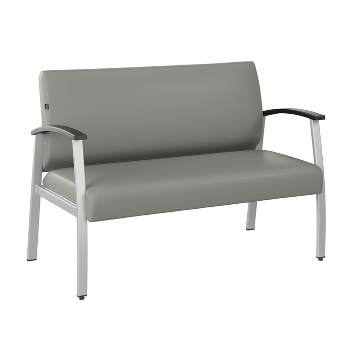 Arrive Waiting Room Loveseat with Arms