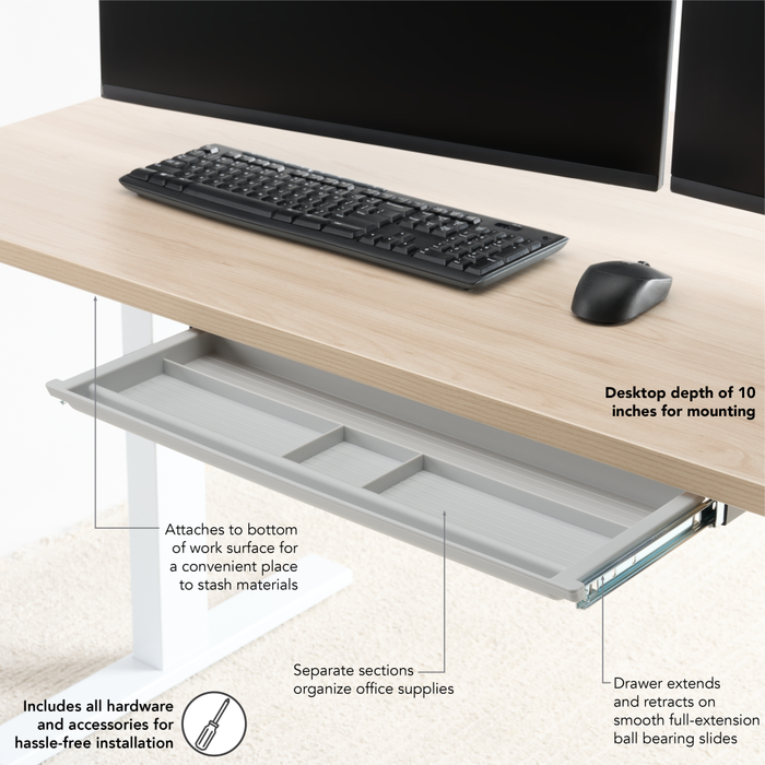 Under Desk Storage Drawer