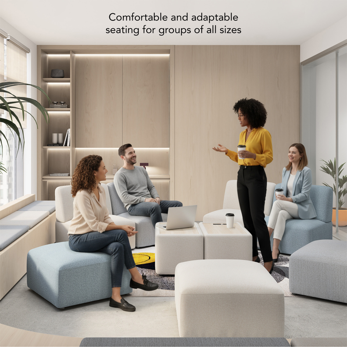 Assemble Modular Lounge Ottoman
